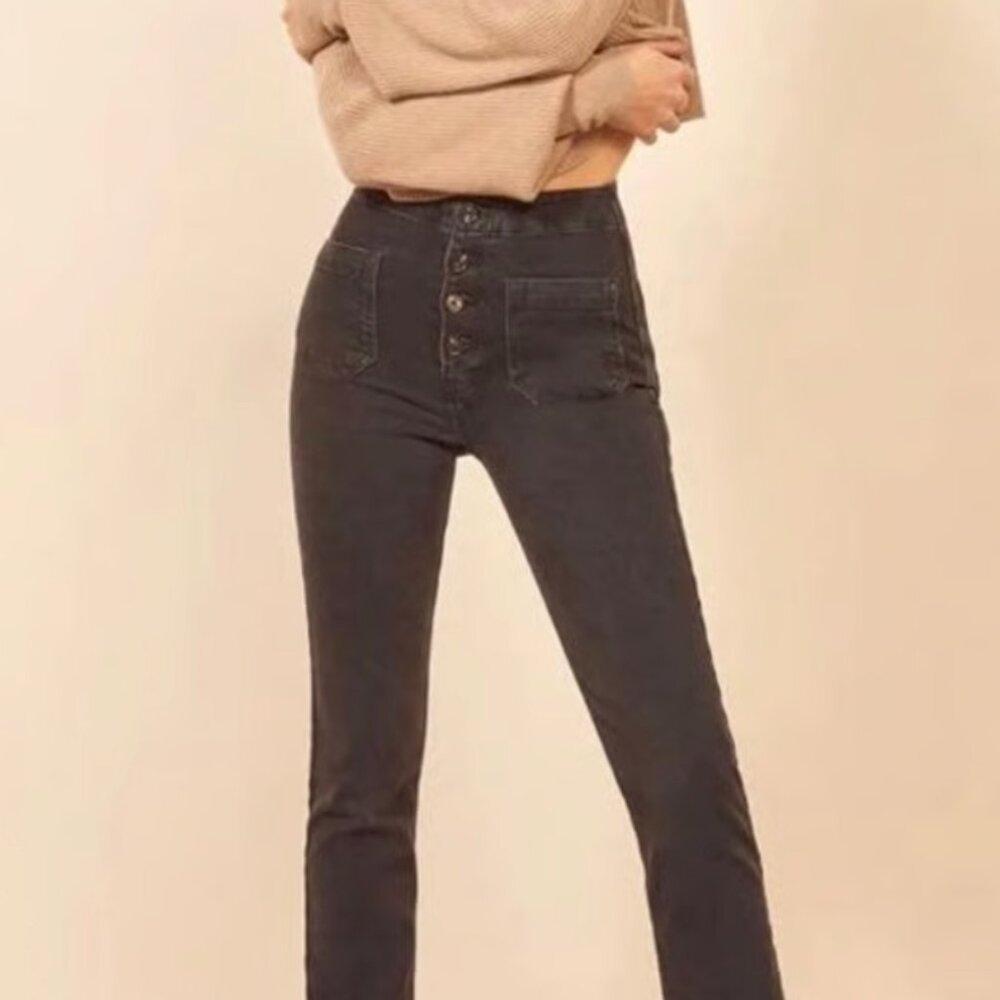 Reformation Elsie Straight Leg Jeans
